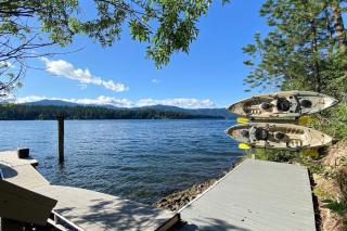 Lakefront Cabin Dock Kayaks & Fire Pit - 7