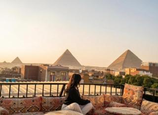 Bedouin Camp pyramids view INN - 9