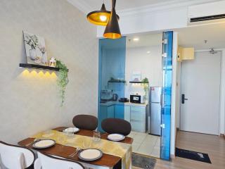 2-6pax Cozy Romantic Blue Suite near Jonker Klebang Melaka - 4