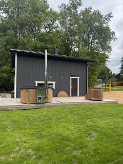 Modern Nordic Retreat with Sauna, Beach Volleyball - 4