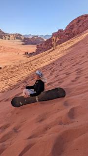 Desert Moon in Wadi Rum - 3