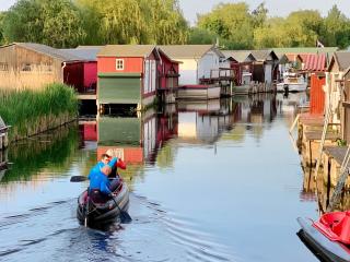 Ferienhaus Wiesengeflüster S1 - mit Sauna, Kamin und Workation an der Müritz - 9
