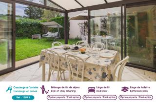 Maison 4 adt,2 enf, piscine & plage à 500 m - 8