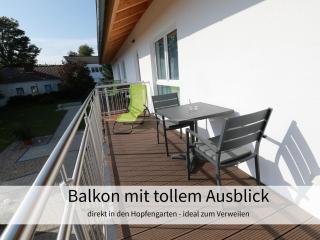 Holledau-Apartments - Auszeit im schönen Hopfenland in Bayern - voll ausgestattete Apartments - Garten - Balkon - Nähe München - 2