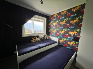 Dobbeltrom på solsida, fin utsikt fra huset, privat bad og delt kjøkken og stua - 7