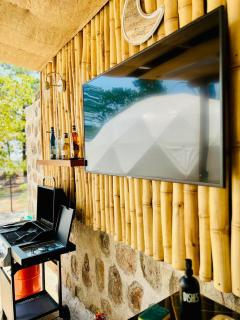 Tiny Pines A-Frame Cabin, Domes and Luxury Glamping Site -  - 3