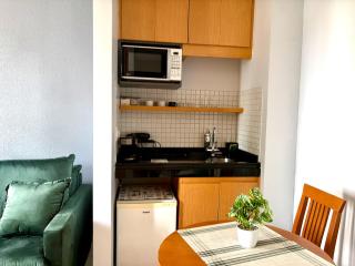 Flat confortável com recepção 24h e vaga de garagem - 6