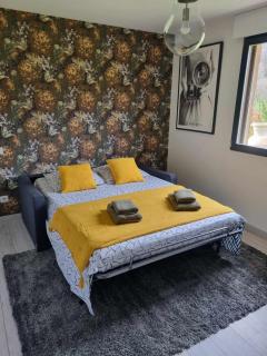 Chambre dans chalet avec piscine - 7
