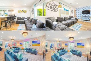 N. 2 Homes, Sleeps 26, Universal 15m, SoFi, Games, Yard - 9