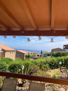 Hauteur de Sant Ambroggio Jardin privatif Vue Mer - 0