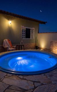 Casa Espaço Sara Piscina com total privacidade, área gourmet completa com churrasqueira fogão a lenha, a 5min do centro e do parque das águas - 0