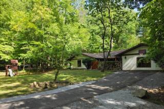 Hot Tub + Fire Pit: Creekside Gatlinburg Getaway! - 8