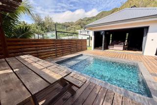 Haumaru Bungalows - 2 private pools and private PADEL court - 6 pers - 3