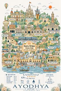 Guru Kripa Home Stay Near Ram Mandir Ayodhya - 7