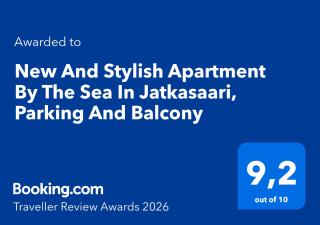 New And Stylish Apartment By The Sea In Jatkasaari, Parking And Balcony - 9
