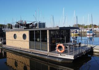Hausboot Fjord Ankerplatz mit Biosauna in Schleswig - 9