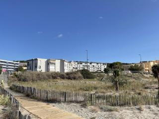 Studio cabine face plage, parking - 2 pers. - FR-1-338-646 - 2