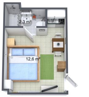 Ferienwohnung Weitblick - 3