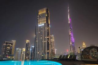 Luxury Retreat Apt, Burj Khalifa Rooftop View, Near Dubai Mall - Imperial Avenue - 9