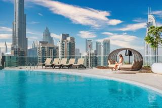 Luxury Retreat Apt, Burj Khalifa Rooftop View, Near Dubai Mall - Imperial Avenue - 8