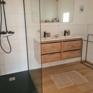 Aubié modern barn swimming pool and AC - 2