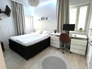 Sauna & outdoor hot tub, 6 people, Parking, AC, 2BR - 1