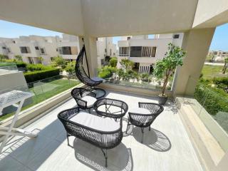 Cozy 2BR Chalet with Huge Terrace North Coast Sahel - 5
