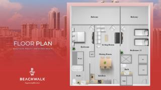 2BR Resort Condo High Floor Marina Views - 6