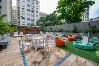 Piscina, sauna y gimnasion en Arpoador - 9