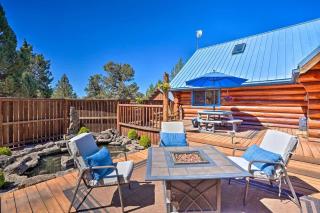 Log home with Mntn Views! Gas Fire Pit, Sleeps 10 - 1