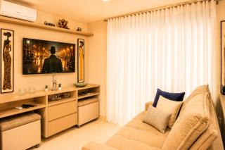 R-Flat Mobiliado com Garagem, 290m do Parque Flamboyant, Mínimo 2 Noites - 2