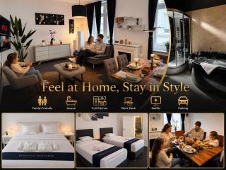 Luxury Apartment with Jacuzzi City Center Wiesbaden Rossana Universe - 0