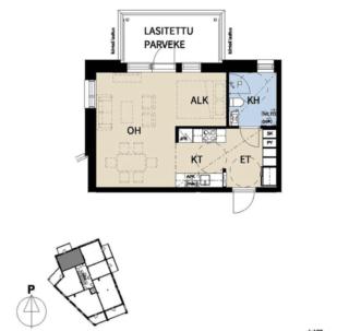 Wonderful flat for 1-2 person center Vaasa - 4