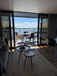 Hausboot Fjord Schleiliebe mit Biosauna und Dachterrasse in Schleswig - 5