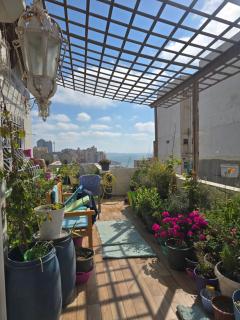 The coastal nest Rooftop Studio with Sea View - Alexandrië - 5
