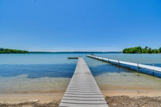 Large Glen Lake Retreat: Private Beach & Deck - 0