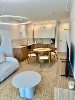 Rezydencja Niechorze F302 Eco Boho z Basenem, Sauną, Jacuzzi, przy samej PLAŻY - 5D Apartments - 0
