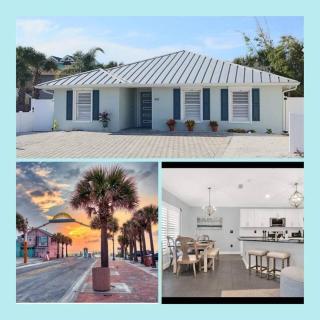 Enjoy a relaxing coastal getaway at this and comfortable 4-bedroom home in New Smyrna Beach, located in a great area just minutes from the ocean. Perfect for families, groups, and vacationers, the property features great WiFi, a private swimming poo - 9