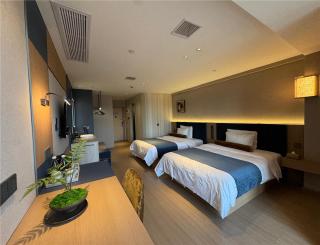 五悦悦心酒店上饶万力时代金龙岗青年艺术街区店 Wuyue Yuexin Hotel Shangrao Wanli Times Golden Dragon Hill Youth Art District Branch - 4