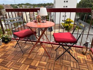 Le Clos Pichot - Studio avec balcon, parking privé - 5mn Gare - 9