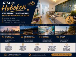 Garden Street Retreat - 15 Minutes to NYC - Sleeps 6 comfortably - 9