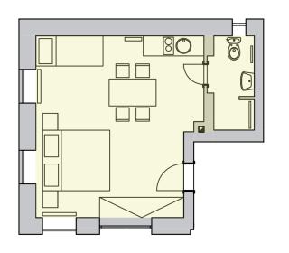 Apartmány Koloniál - 3