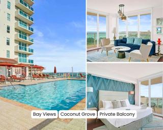 Bright Spacious 1BR Miami Retreat Balcony View - 0