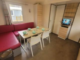 Mobil-home clim, animaux acceptés - 6 pers. - API-1-52-2876 - 9