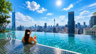 Infinity Pool Axon Residence near by Orion Hotel - 0