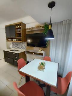 Flat completo 50m da Praia de Tambaú com vista Mar no Terraço e Piscina - 5