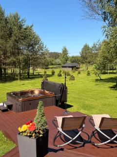 Baldones dabas retrīts - Exclusive holiday house near Riga jacuzzi sauna extra cost - 8