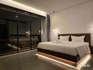 Luxury 3BR Tropical Villa Private Pool Bathtub Canggu - 6