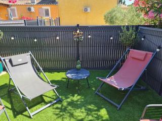 appart cosy avec son exterieur chaleureux,piscine et parking prive - 5