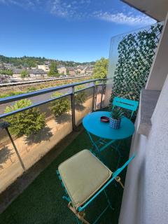 Le Bouton d or, Studio Lumineux avec vue et parking privé - 8